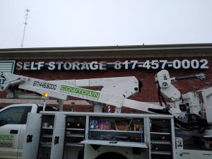 Exterior Building Signs Cowtown Electrical Sign Service