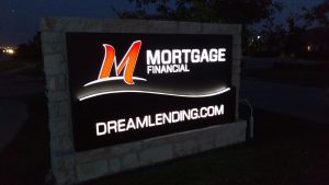 Home 4 Mortgage Financial Night Shot