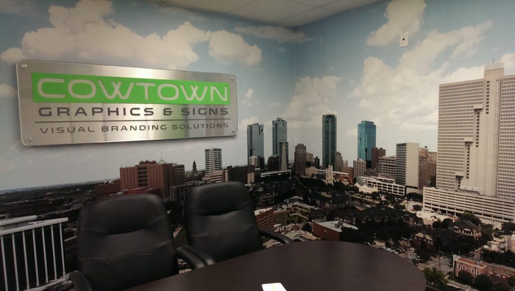 How Local Culture Adds Value to Your Brand Best Sign Shop Cowtown Conference Room scaled 1