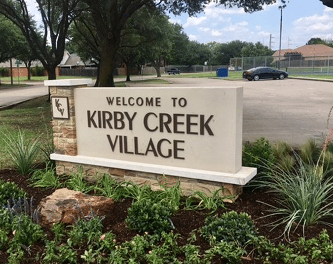 Multi-Family Housing Signs 4 Kirby Creek Identity Sign 2