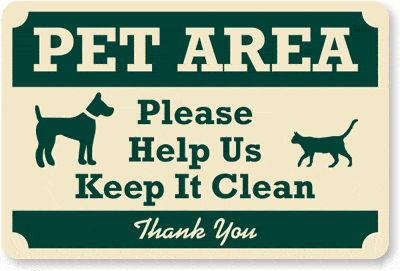 Types of Signs Needed for Multi-Family Housing Best Sign Shop Pet Rules