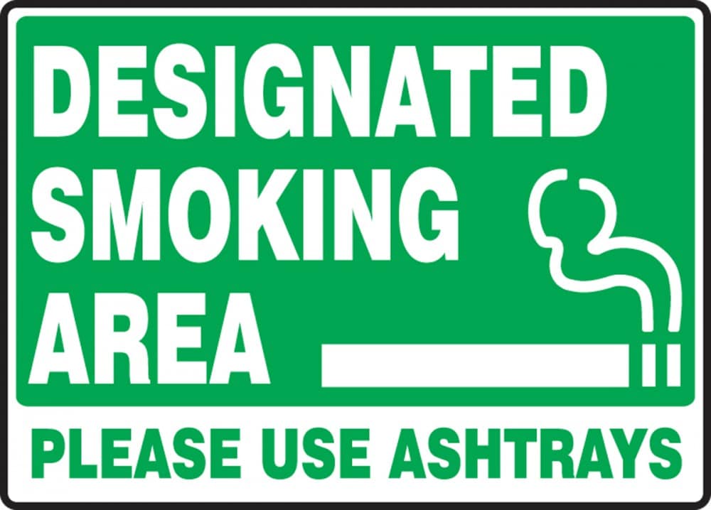 Types of Signs Needed for Multi-Family Housing Best Sign Shop Smoking Area